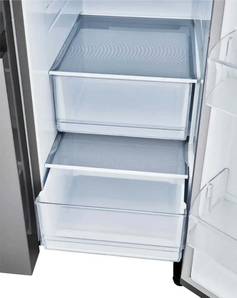 Alt View 21. LG - 27.2 Cu. Ft. Side-by-Side Refrigerator with SpacePlus Ice - PrintProof Stainless Steel.