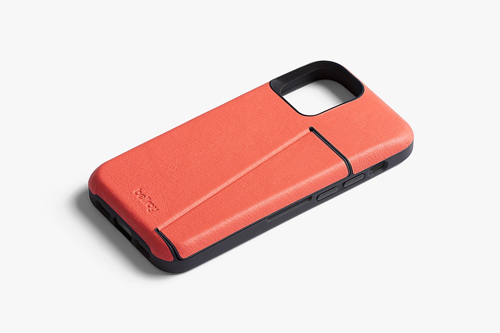 Best Buy Bellroy 3 Card iPhone 12 Mini Case Coral PTBA COR 114