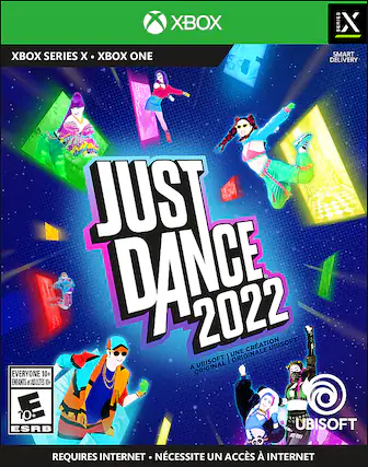 Front. Ubisoft - Just Dance 2022. - E10+ (Everyone 10+)