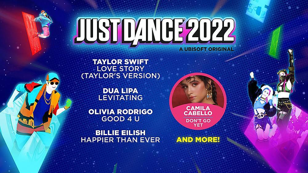 Left. Ubisoft - Just Dance 2022.