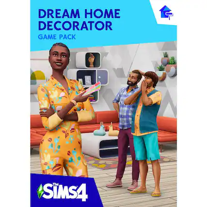 Front. Electronic Arts - The Sims 4 Dream Home Decorator Game Pack. - T (Teen 13+)