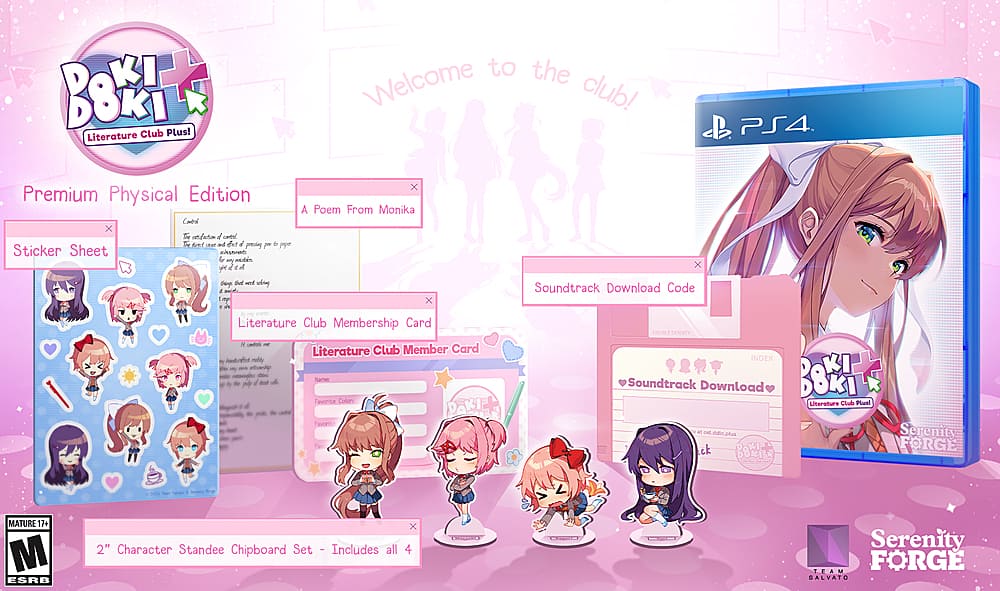 Left. Serenity Forge - Doki Doki Literature Club Plus!.