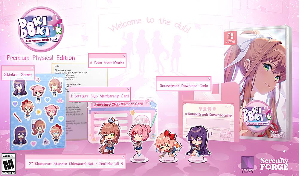 Left. Serenity Forge - Doki Doki Literature Club Plus!.