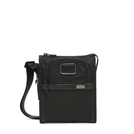 TUMI Alpha Pocket Bag Small Black 117345-1041 - Best Buy