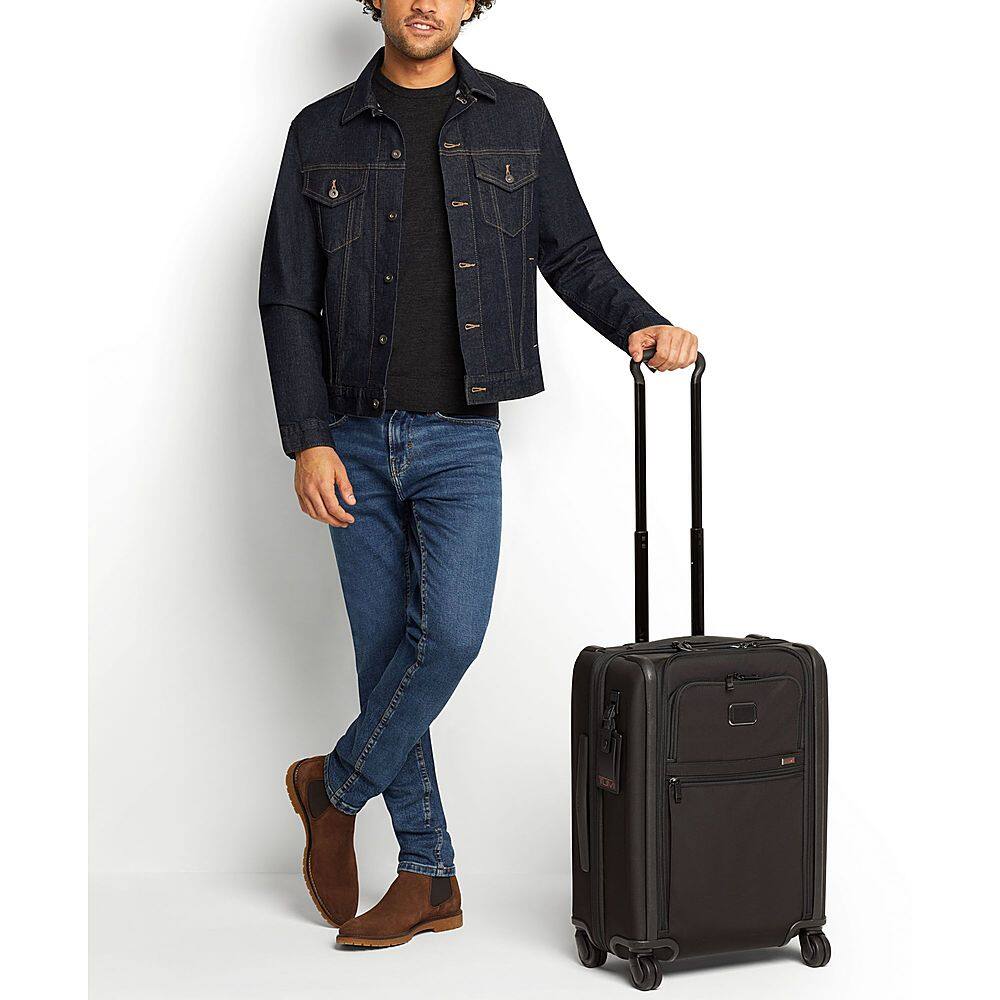 Tumi Alpha 3 Anthracite International Dual Access 4 Wheeled Carry-On