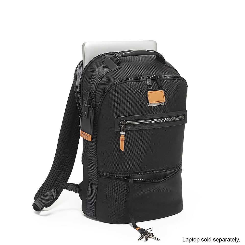 Best Buy TUMI Alpha Bravo Essential Backpack Black 1397661041