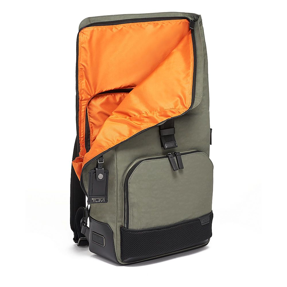 Best Buy: Tumi Harrison Osborn Roll Top Backpack Titanium 139779-1864
