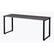 Angle Zoom. Hirsh - 30"x60" Open Desk for Commercial Office or Home Office - Black / Weathered Charcoal.