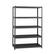 Front. Iron Horse - 3200 Riveted Steel Shelving 5-Shelf Unit, 18D x 48W x 72H - Gunmetal Gray - Black.