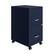 Alt View 11. Space Solutions - 18" 2 Drawer Mobile Smart Vertical File Cabinet - Navy.