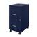 Alt View 12. Space Solutions - 18" 2 Drawer Mobile Smart Vertical File Cabinet - Navy.