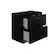 Alt View 13. Space Solutions - Home Office Style Lateral File Cabinet, 30 in. Wide, 2 Drawer - Black.