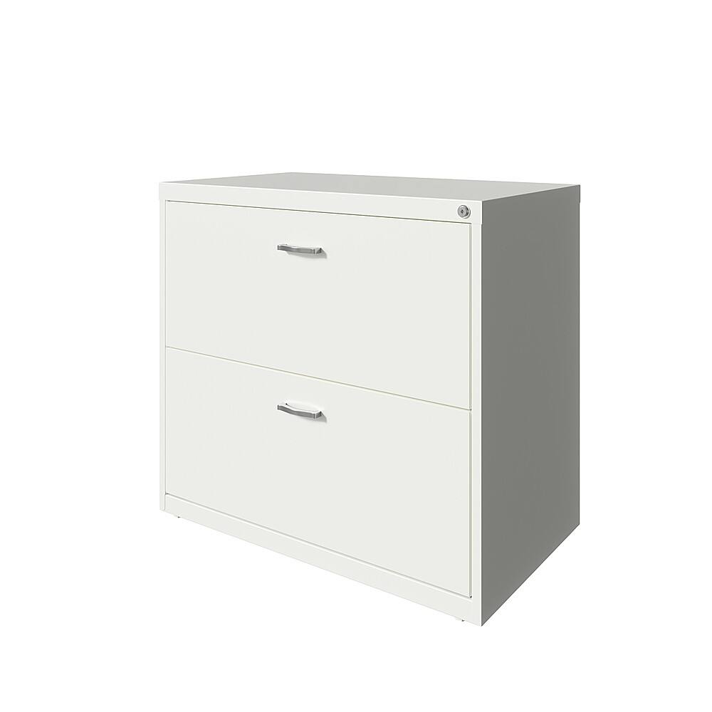 Alt View 12. Space Solutions - Home Office Style Lateral File Cabinet, 30 in. Wide, 2 Drawer - White.