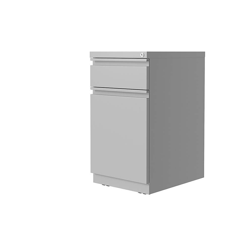 Hirsh 20-inch Deep Metal Mobile Pedestal File 3-Drawer Box/Box/File Classic  Blue