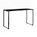 Angle. Hirsh - 60"x24" Standing Height Open Desk for Commercial Office or Home Office - Black / Gray Elm.
