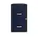 Front. Space Solutions - 18in. 2 Drawer Metal File Cabinet - Navy.