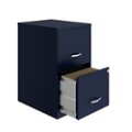 Alt View Zoom 13. Space Solutions - 18in. 2 Drawer Metal File Cabinet - Navy.