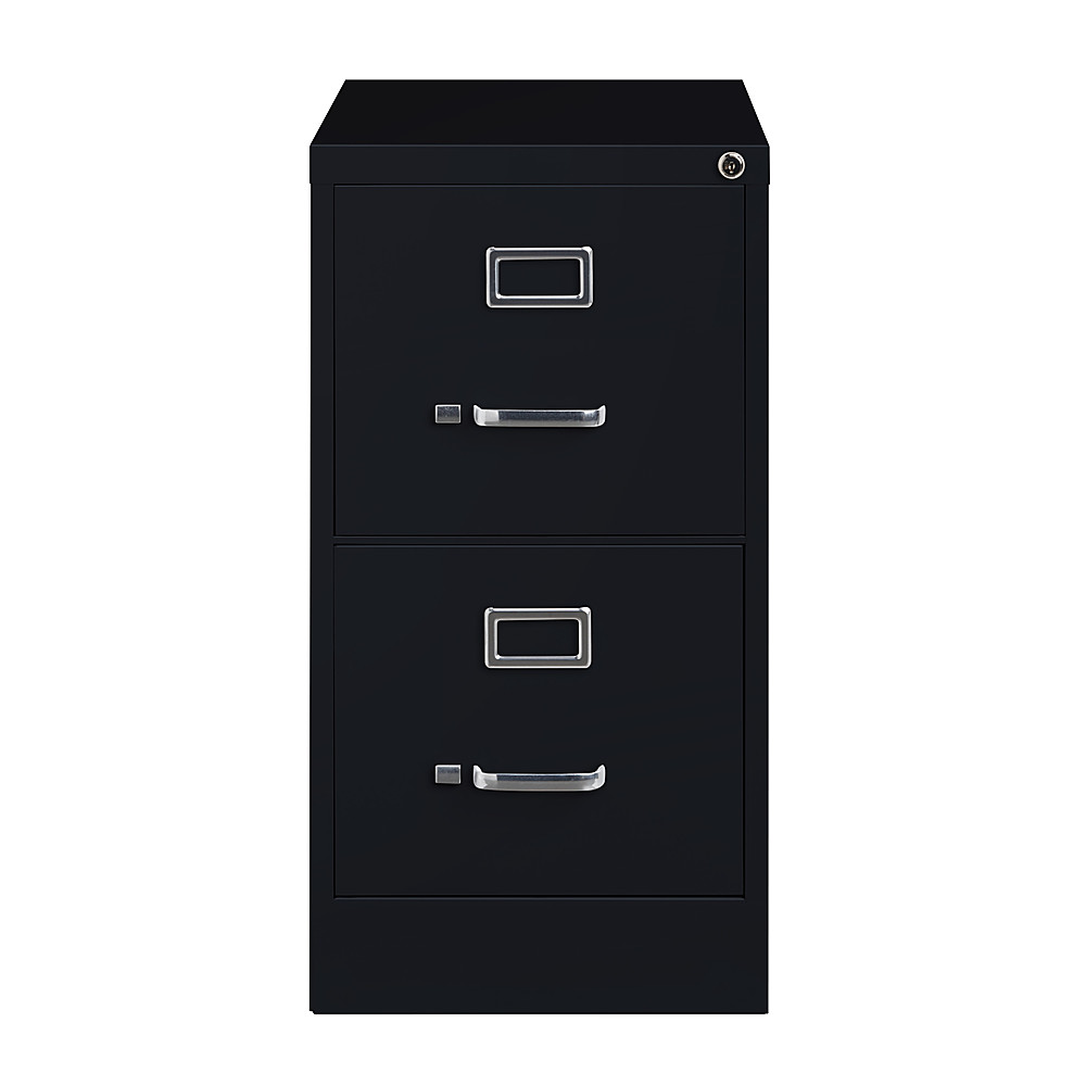 Letter-Size Vertical File Cabinet Hirsh 22-inch Deep 4-Drawer Black 