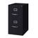 Alt View 12. Hirsh - 22-in Deep 2 Drawer, Letter Width, Vertical File Cabinet - Black.