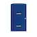 Front. Space Solutions - 18in. 2 Drawer Metal File Cabinet - Classic Blue.