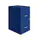Alt View 11. Space Solutions - 18in. 2 Drawer Metal File Cabinet - Classic Blue.