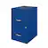 Alt View 12. Space Solutions - 18in. 2 Drawer Metal File Cabinet - Classic Blue.