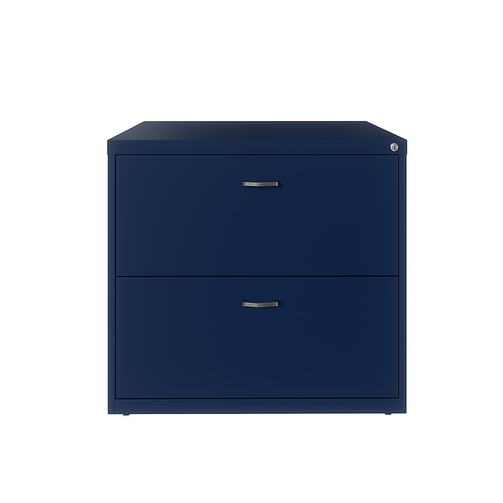 E Solutions Home Office Style Lateral File Cabinet 30 In Wide 2 Drawer Navy 24080 Best