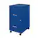 Alt View 12. Space Solutions - 18" 2 Drawer Mobile Smart Vertical File Cabinet - Classic Blue.