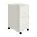 Alt View 11. Space Solutions - 18" 2 Drawer Mobile Smart Vertical File Cabinet - Pearl White.