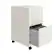 Alt View 13. Space Solutions - 18" 2 Drawer Mobile Smart Vertical File Cabinet - Pearl White.