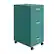 Alt View 11. Space Solutions - 18" Deep 3 Drawer Mobile Metal File Cabinet with Pencil Drawer - Teal.