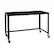 Angle. Hirsh - Ready-to-assemble 48-inch Wide Mobile Metal Desk - Black.