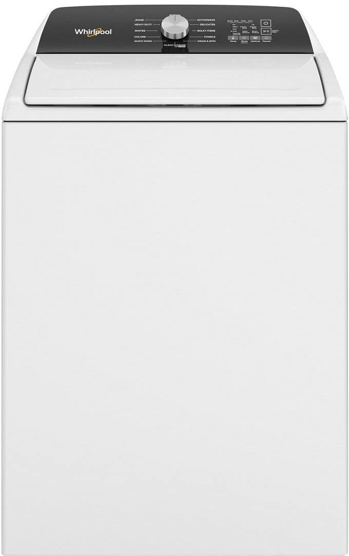 Whirlpool - 4.6 Cu. Ft. Top Load Washer with Built-In Water Faucet - White - Front_Zoom