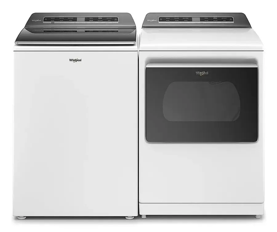 Alt View 20. Whirlpool - 7.4 Cu. Ft. Gas Dryer with Steam and Advanced Moisture Sensing - White.