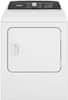 Front. Whirlpool - 7.0 Cu. Ft. Electric Dryer with Steam and Moisture Sensing - White.