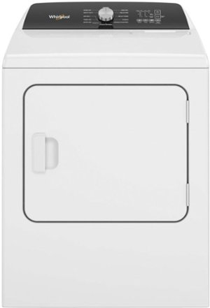 Whirlpool - 7.0 Cu. Ft. Electric Dryer with Steam - White