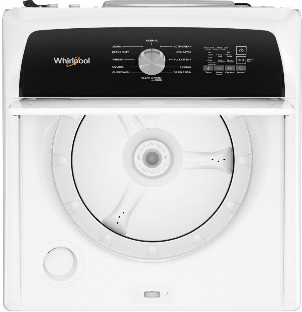 Alt View 11. Whirlpool - 4.5 Cu. Ft. Top Load Washer with Built-In Water Faucet - White.
