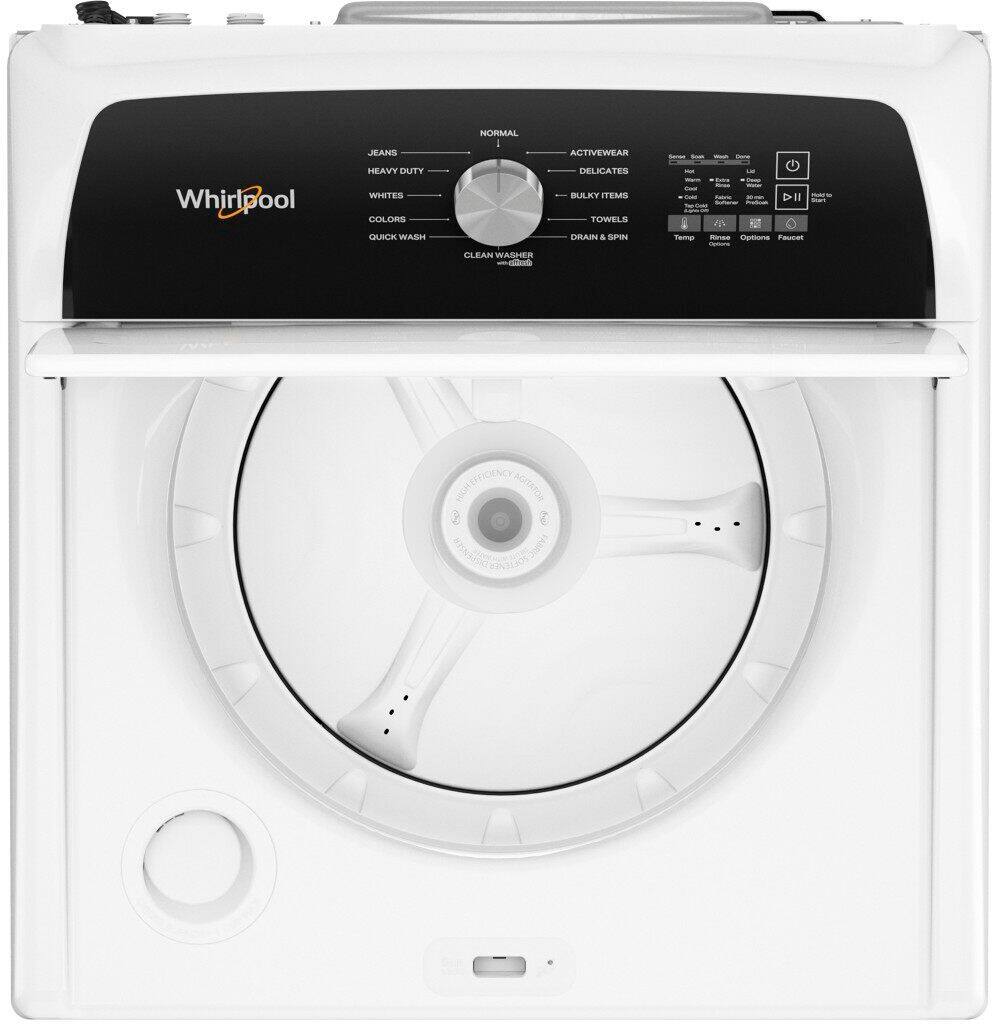 Alt View 11. Whirlpool - 4.5 Cu. Ft. Top Load Washer with Built-In Water Faucet - White.