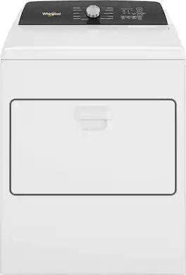 Whirlpool - 7 Cu. Ft. Electric Dryer with Moisture Sensing - White