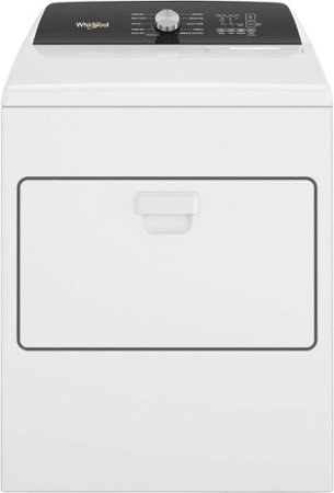 Whirlpool - 7 Cu. Ft. Electric Dryer with Moisture Sensing - White