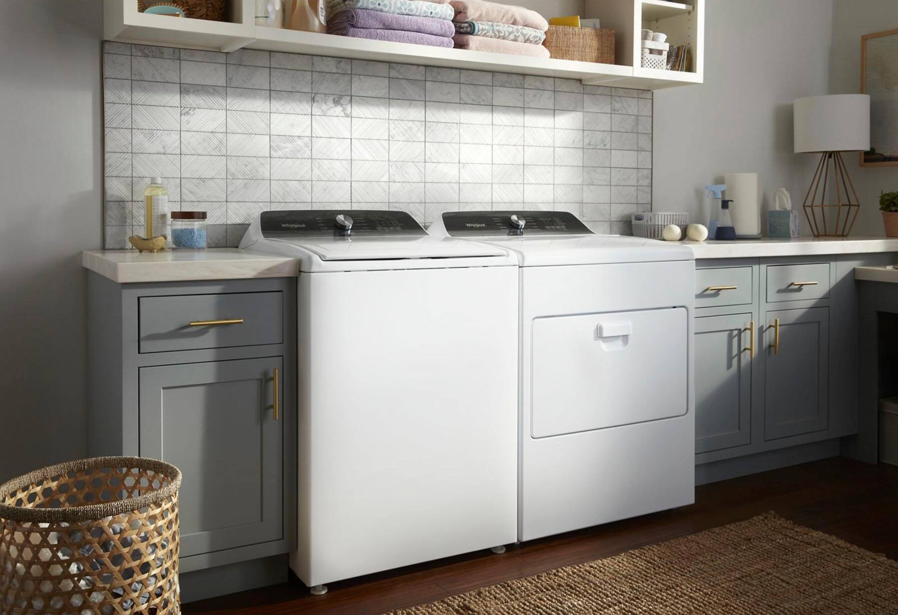 Alt View 16. Whirlpool - 7 Cu. Ft. Electric Dryer with Moisture Sensing - White.