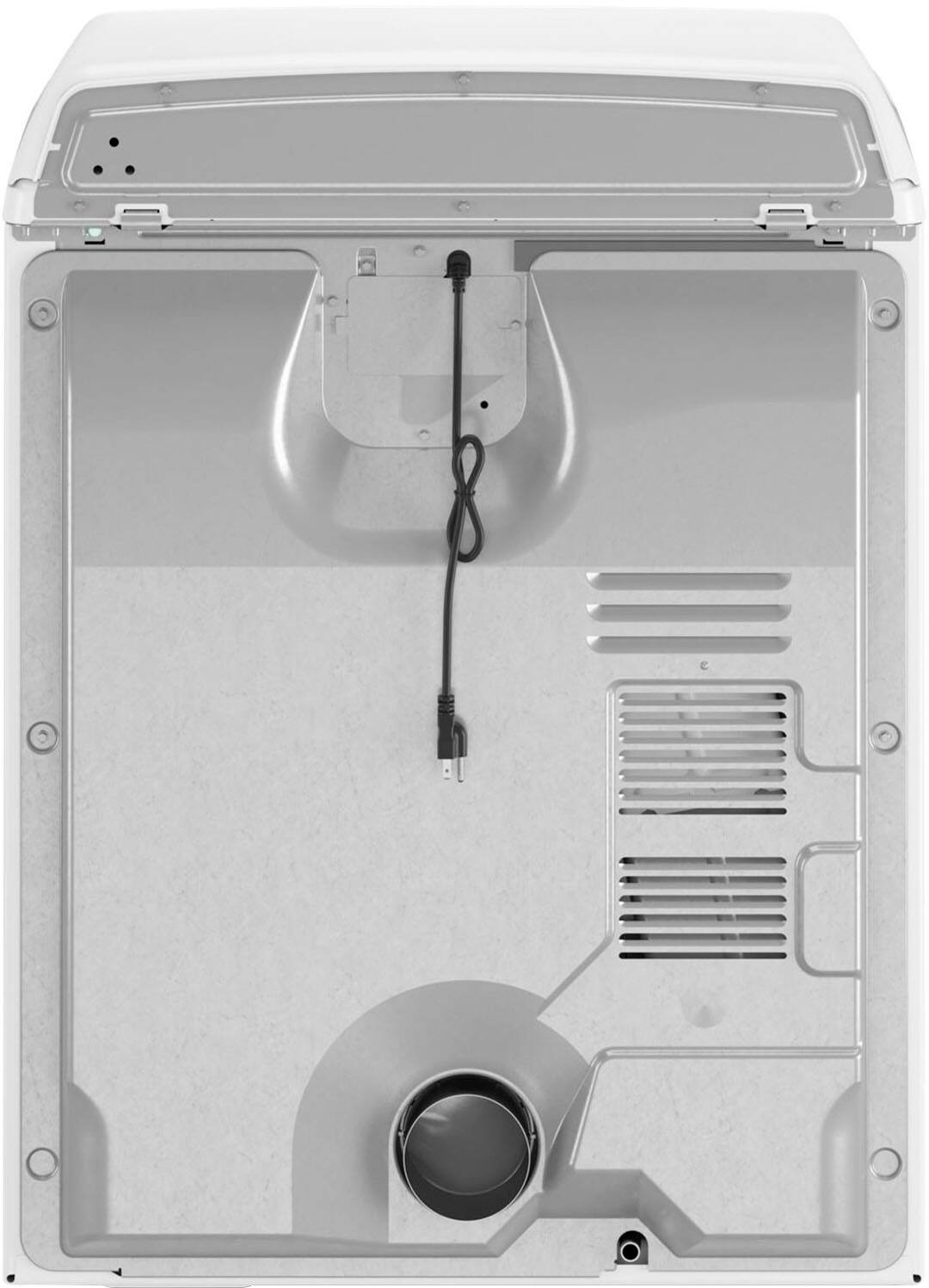 Alt View 6. Whirlpool - 7.0 Cu. Ft. Gas Dryer with Moisture Sensing - White.