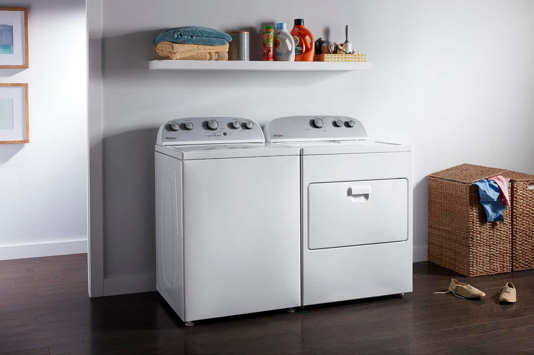 Alt View 22. Whirlpool - 7.0 Cu. Ft. Gas Dryer with Moisture Sensing - White.