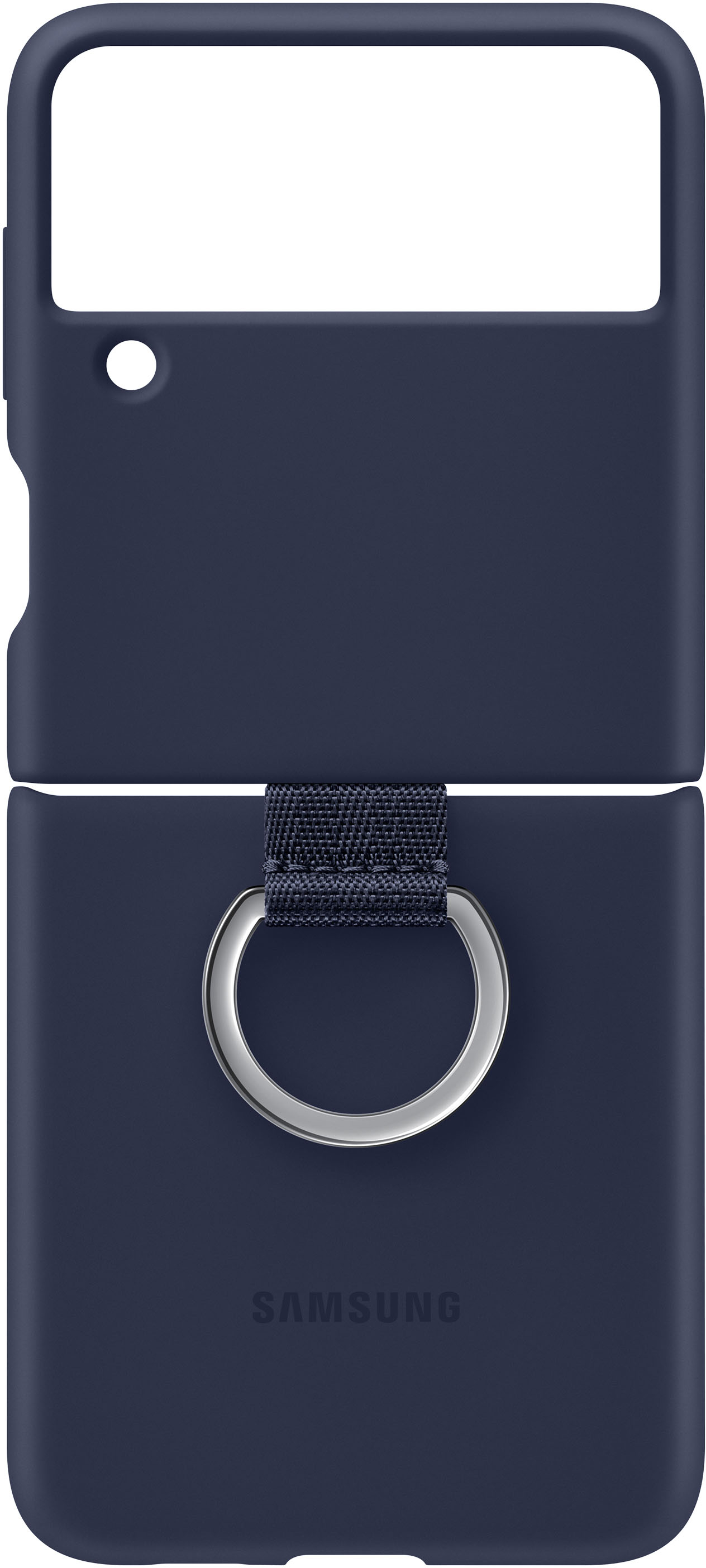 Silicone Cover with Ring for Samsung Galaxy Z Flip3 Navy EF-PF711TNEGUS -  Best Buy