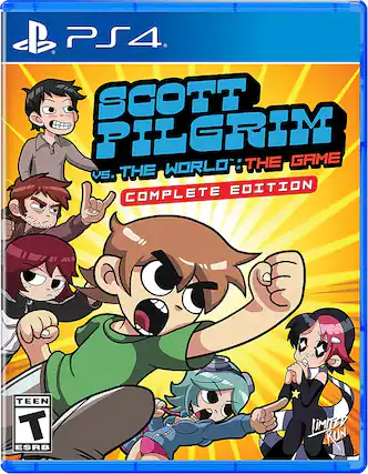 Front. Limited Run Games - Scott Pilgrim vs. The World: The Game. - T (Teen 13+)