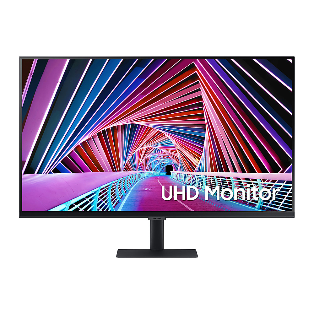 Samsung - S70A Series 27" UHD High Resolution Monitor with HDR (HDMI, USB) - Black