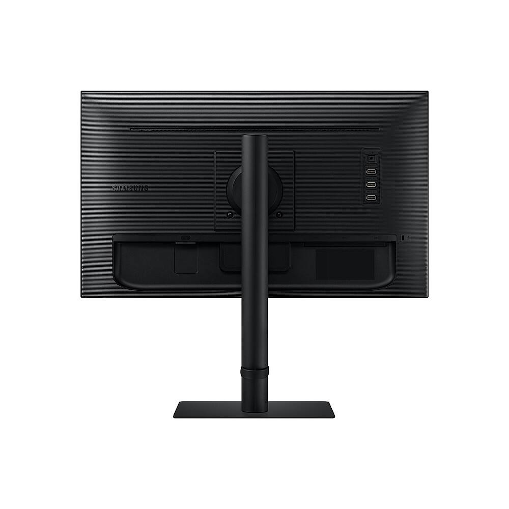 Back. Samsung - S60UA 27" QHD LED Monitor Monitor with HDR (HDMI, USB) - Black.