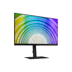 Angle. Samsung - S60UA 27" QHD LED Monitor Monitor with HDR (HDMI, USB) - Black.