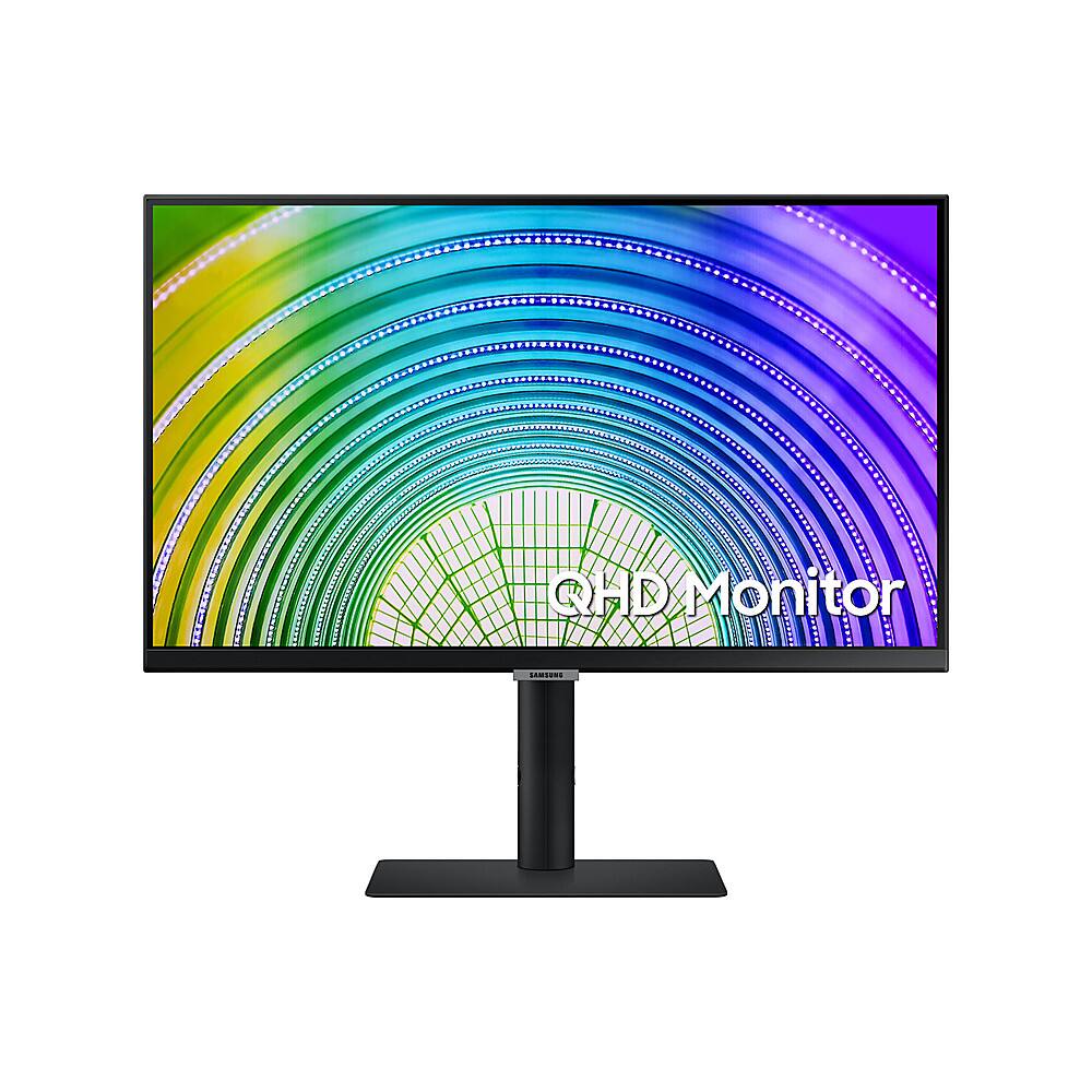 Alt View 1. Samsung - S60UA 27" QHD LED Monitor Monitor with HDR (HDMI, USB) - Black.