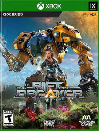 Front. Maximum Games - The Riftbreaker. - T (Teen 13+)